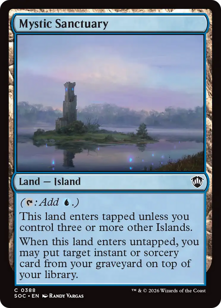 Mystic Sanctuary [Secrets of Strixhaven Commander] | Spectrum Games