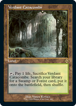 Verdant Catacombs (Retro Foil Etched) [Modern Horizons 2] | Spectrum Games