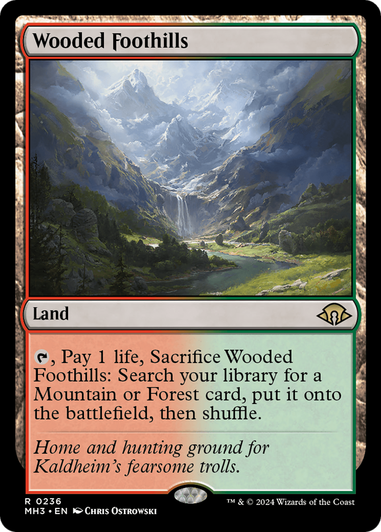 Wooded Foothills [Modern Horizons 3] | Spectrum Games