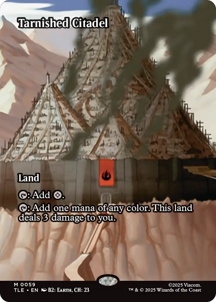 Tarnished Citadel (Borderless) [Avatar: The Last Airbender: Eternal-Legal] | Spectrum Games
