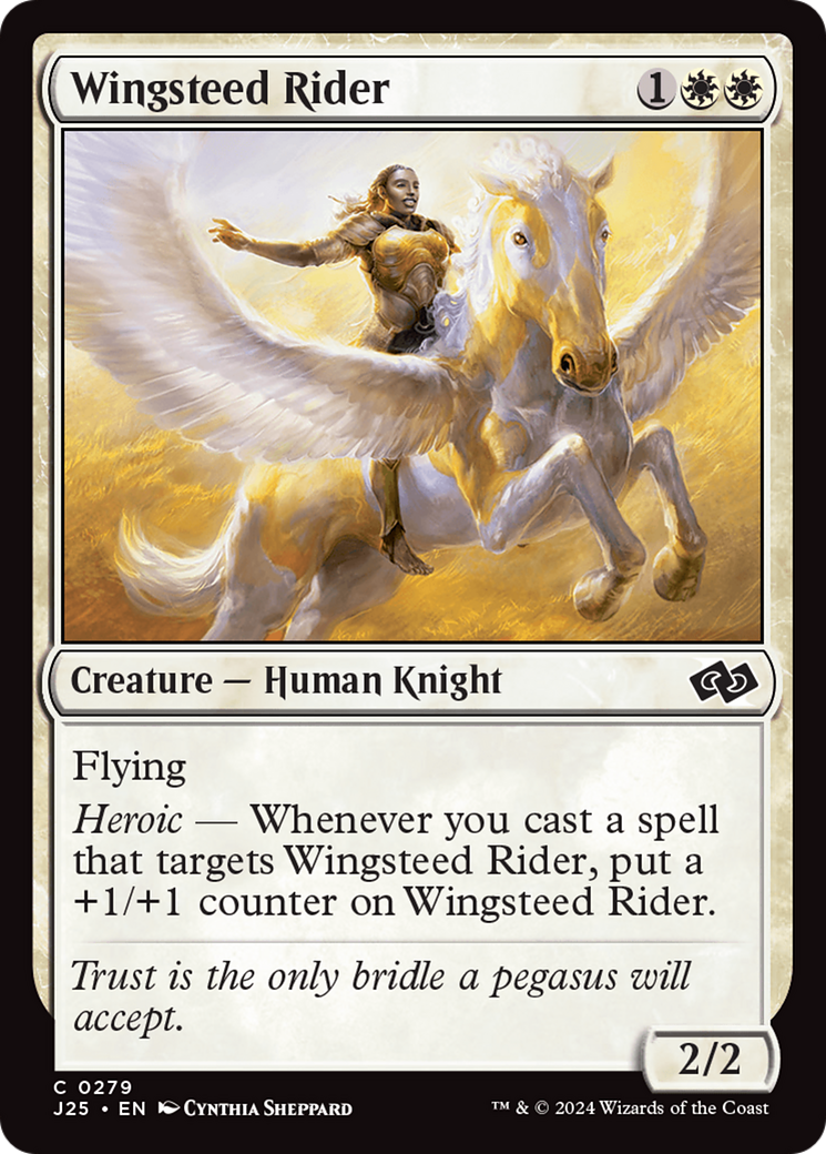 Wingsteed Rider [Foundations Jumpstart] | Spectrum Games