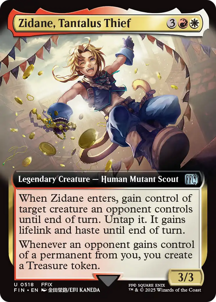 Zidane, Tantalus Thief (Extended Art) [FINAL FANTASY] | Spectrum Games