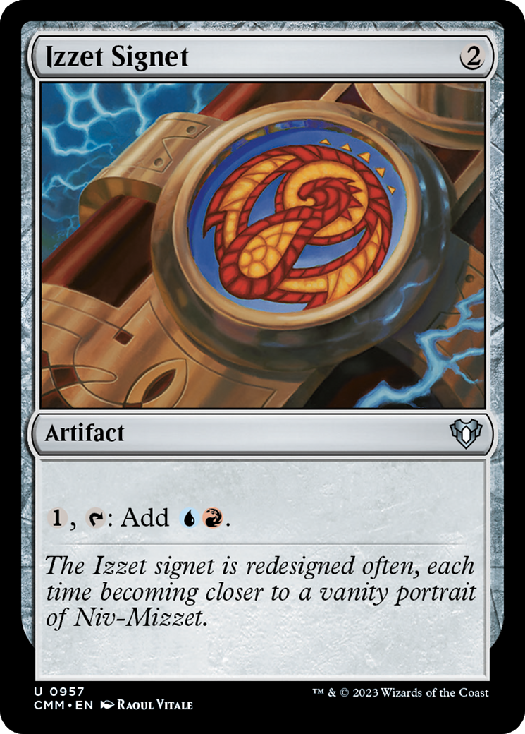 Izzet Signet [Commander Masters] | Spectrum Games