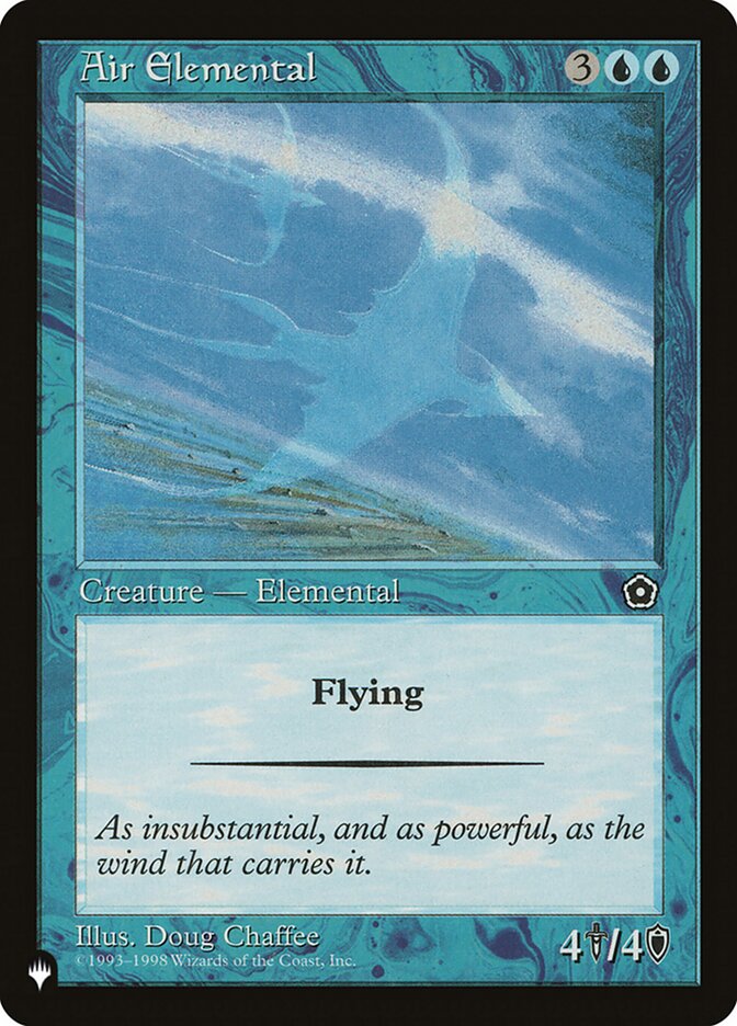 Air Elemental [The List] | Spectrum Games