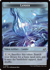 Drone // Lander (0005) Doubled-Sided Token [Edge of Eternities Tokens] | Spectrum Games
