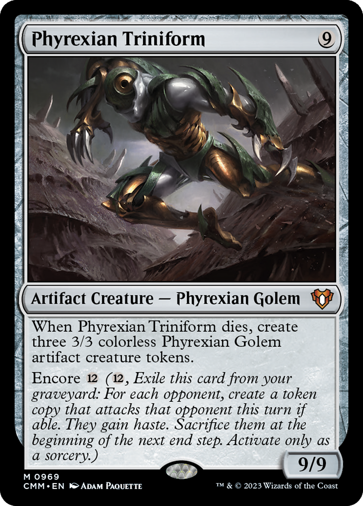 Phyrexian Triniform [Commander Masters] | Spectrum Games