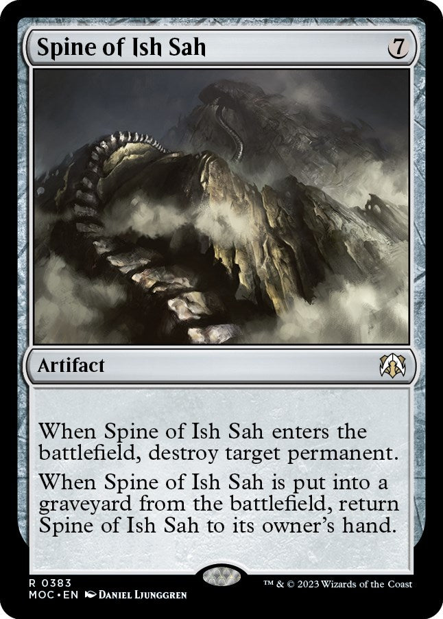 Spine of Ish Sah [March of the Machine Commander] | Spectrum Games