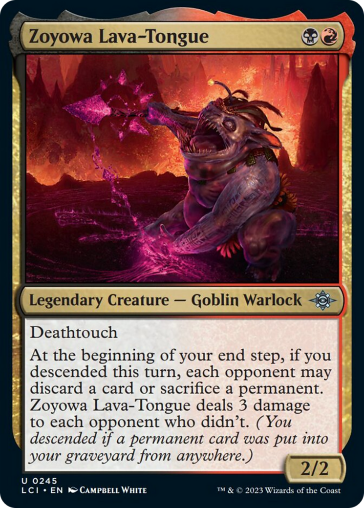 Zoyowa Lava-Tongue [The Lost Caverns of Ixalan] | Spectrum Games