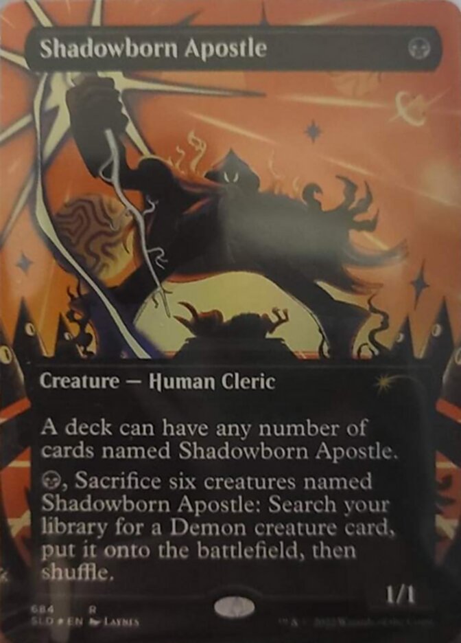 Shadowborn Apostle (Borderless) (684) [Secret Lair Drop Promos] | Spectrum Games