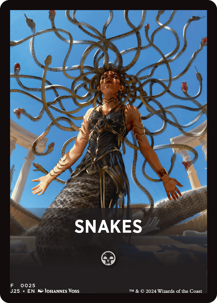 Snakes Theme Card [Foundations Jumpstart Front Cards] | Spectrum Games