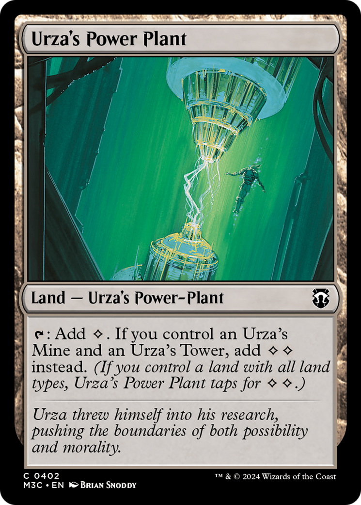 Urza's Power Plant (Ripple Foil) [Modern Horizons 3 Commander] | Spectrum Games