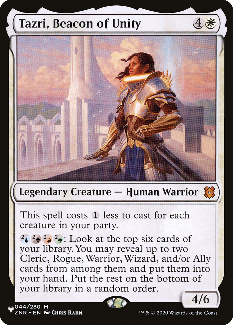Tazri, Beacon of Unity (ZNR) [The List] | Spectrum Games