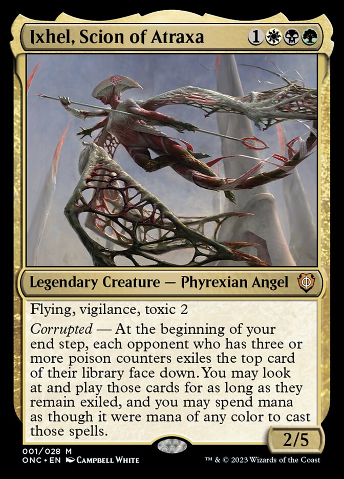 Ixhel, Scion of Atraxa [Phyrexia: All Will Be One Commander] | Spectrum Games