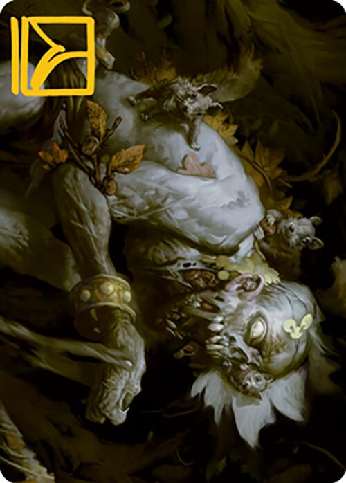 Nested Shambler Art Card (Gold-Stamped Signature) [Modern Horizons 2 Art Series] | Spectrum Games