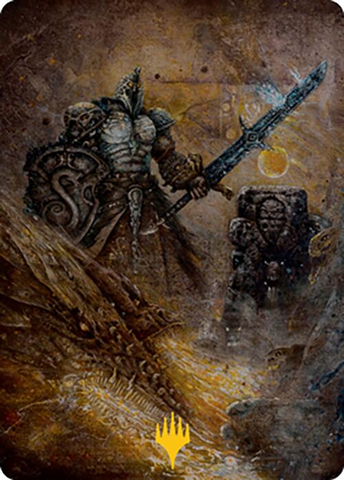 Dakkon, Shadow Slayer Art Card (48) (Gold-Stamped Signature) [Modern Horizons 2 Art Series] | Spectrum Games