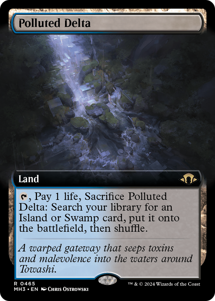 Polluted Delta (Extended Art) [Modern Horizons 3] | Spectrum Games