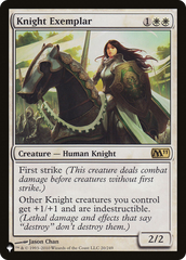 Knight Exemplar (Magic 2011) [The List] | Spectrum Games