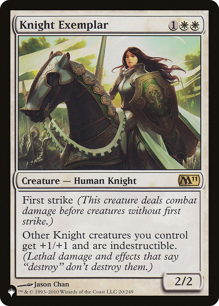 Knight Exemplar (Magic 2011) [The List] | Spectrum Games