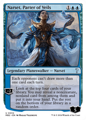 Narset, Parter of Veils (White Border) [Mystery Booster 2] | Spectrum Games