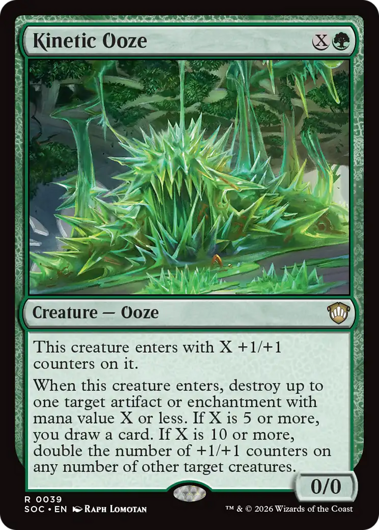 Kinetic Ooze [Secrets of Strixhaven Commander] | Spectrum Games