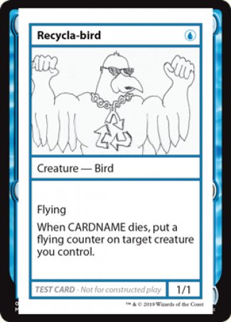 Recycla-bird (2021 Edition) [Mystery Booster Playtest Cards] | Spectrum Games