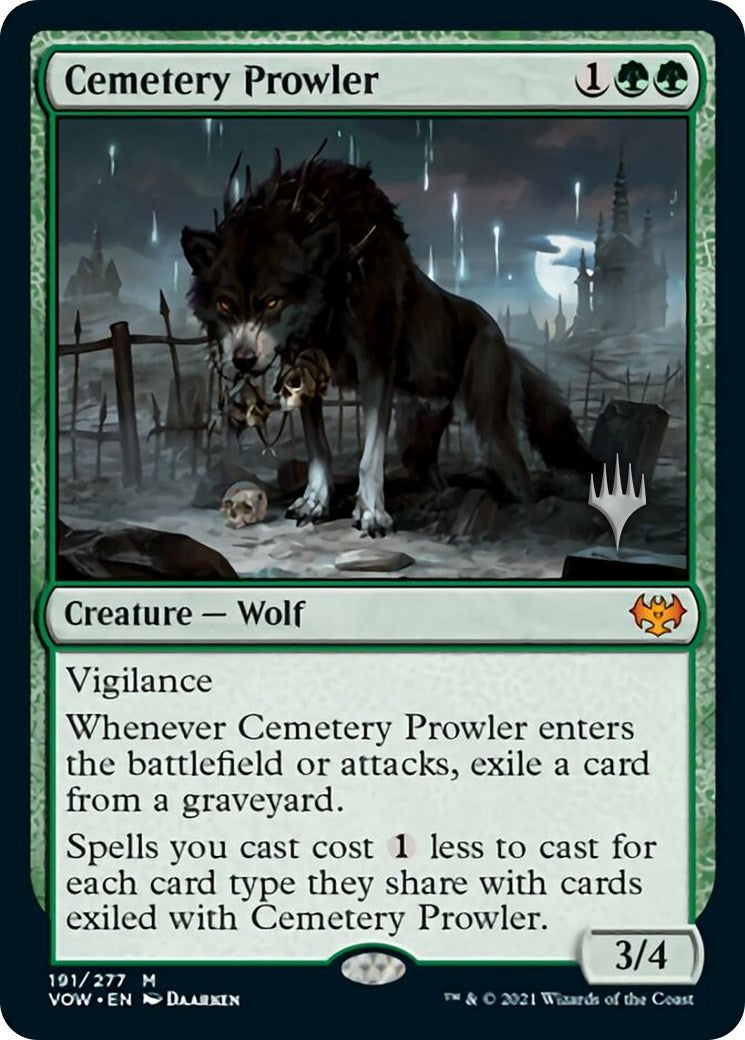 Cemetery Prowler (Promo Pack) [Aetherdrift Promos] | Spectrum Games
