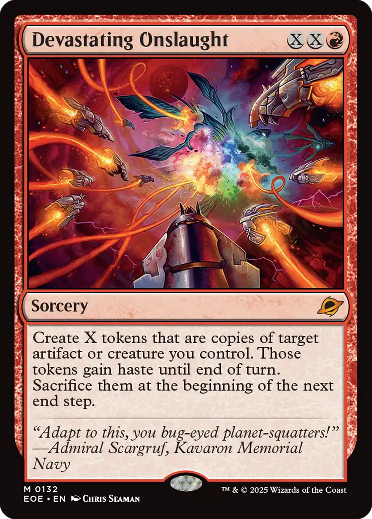 Devastating Onslaught [Edge of Eternities] | Spectrum Games