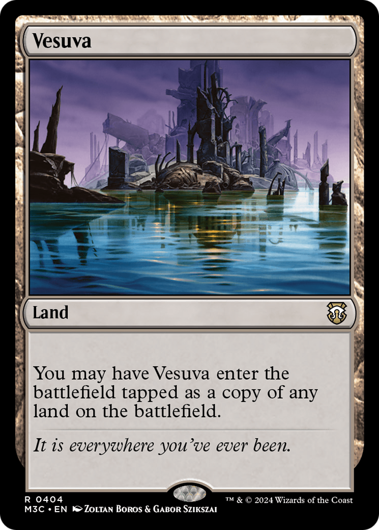 Vesuva (Ripple Foil) [Modern Horizons 3 Commander] | Spectrum Games