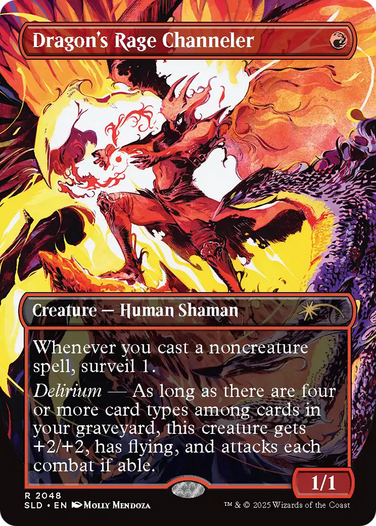Dragon's Rage Channeler (2048) (Rainbow Foil) [Secret Lair Drop Series] | Spectrum Games