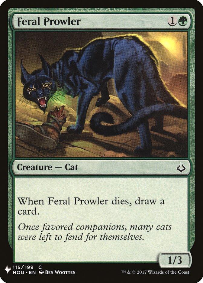 Feral Prowler [Mystery Booster] | Spectrum Games