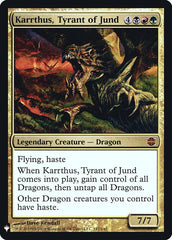 Karrthus, Tyrant of Jund [Mystery Booster] | Spectrum Games