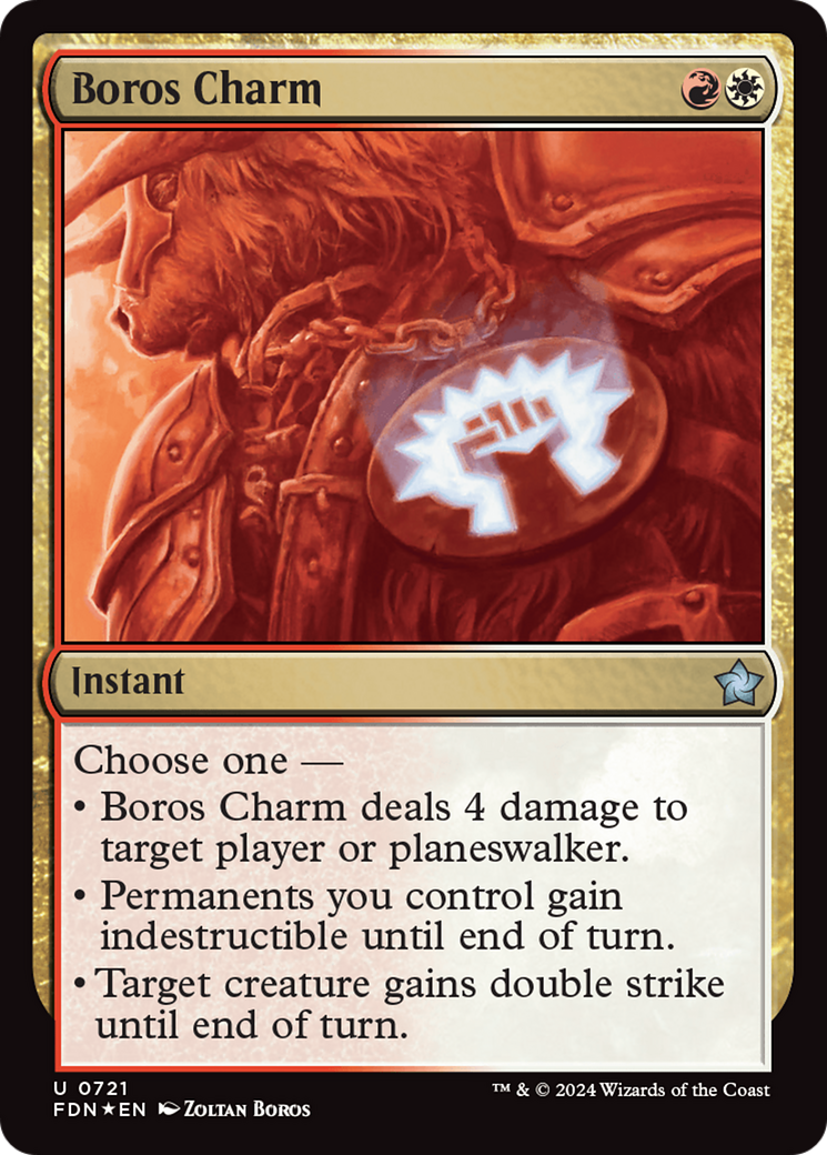 Boros Charm [Foundations] | Spectrum Games