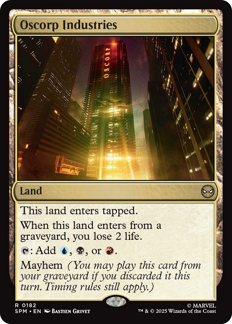 Oscorp Industries [Marvel's Spider-Man] | Spectrum Games