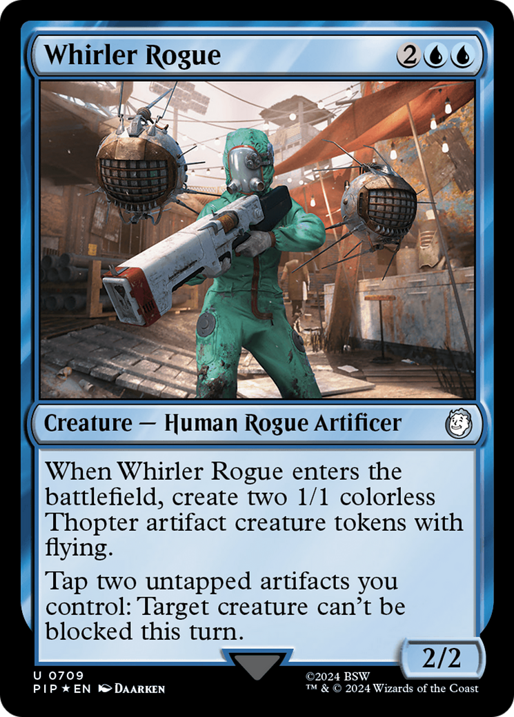 Whirler Rogue (Surge Foil) [Fallout] | Spectrum Games