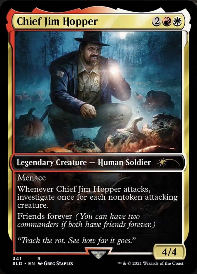 Chief Jim Hopper [Secret Lair Drop Series] | Spectrum Games