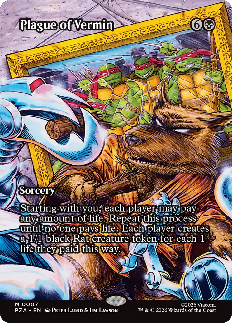 Plague of Vermin (Borderless) [Teenage Mutant Ninja Turtles Eternal-Legal] | Spectrum Games