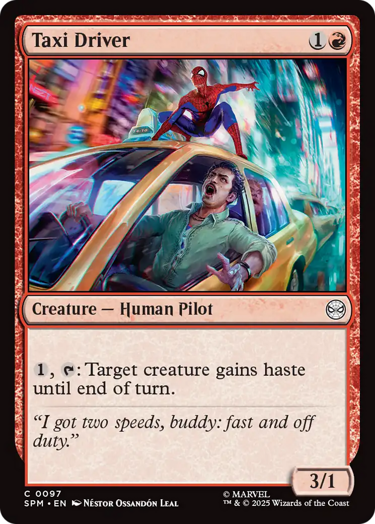 Taxi Driver [Marvel's Spider-Man] | Spectrum Games