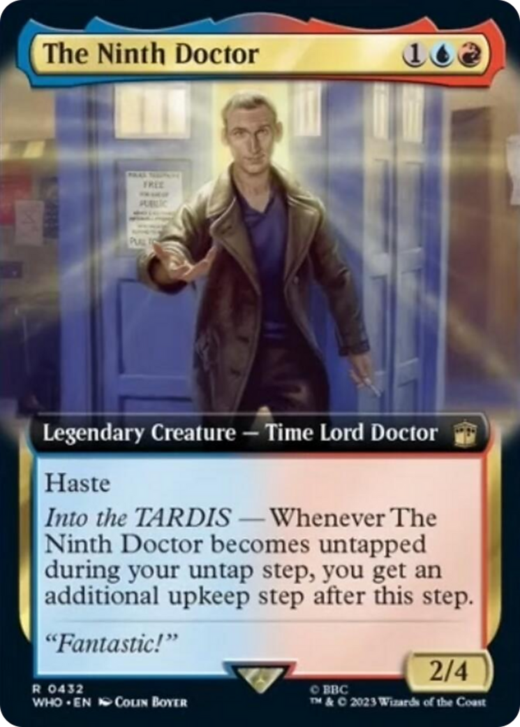 The Ninth Doctor (Extended Art) [Doctor Who] | Spectrum Games