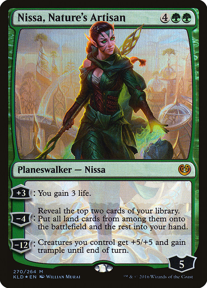 Nissa, Nature's Artisan [Kaladesh] | Spectrum Games