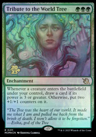 Tribute to the World Tree [March of the Machine Prerelease Promos] | Spectrum Games