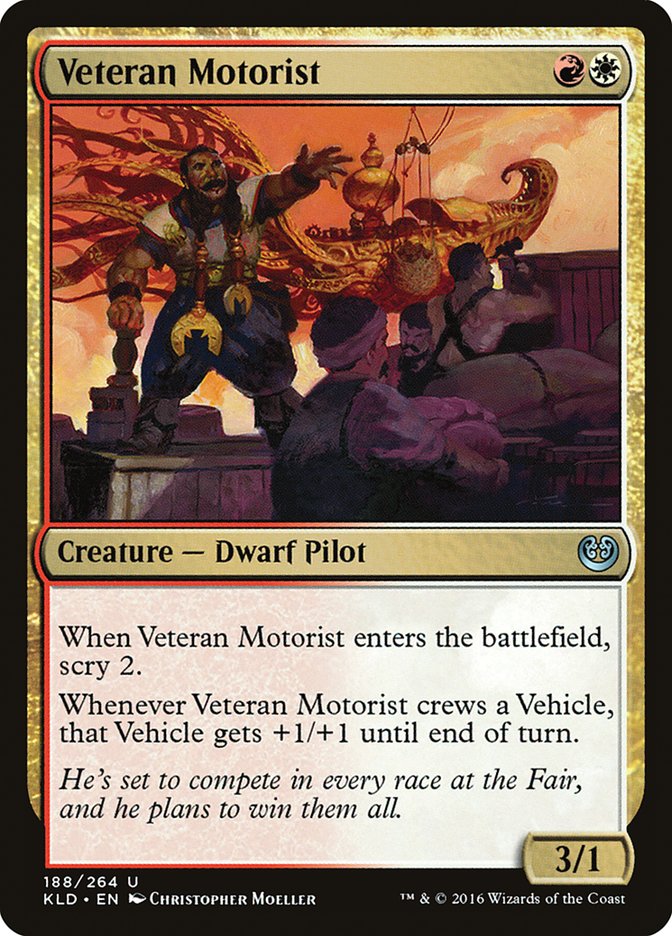 Veteran Motorist [Kaladesh] | Spectrum Games