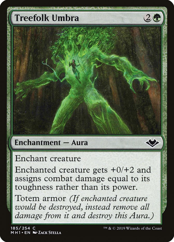 Treefolk Umbra [Modern Horizons] | Spectrum Games