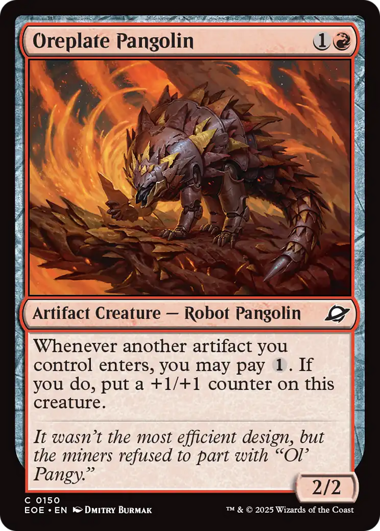 Oreplate Pangolin [Edge of Eternities] | Spectrum Games