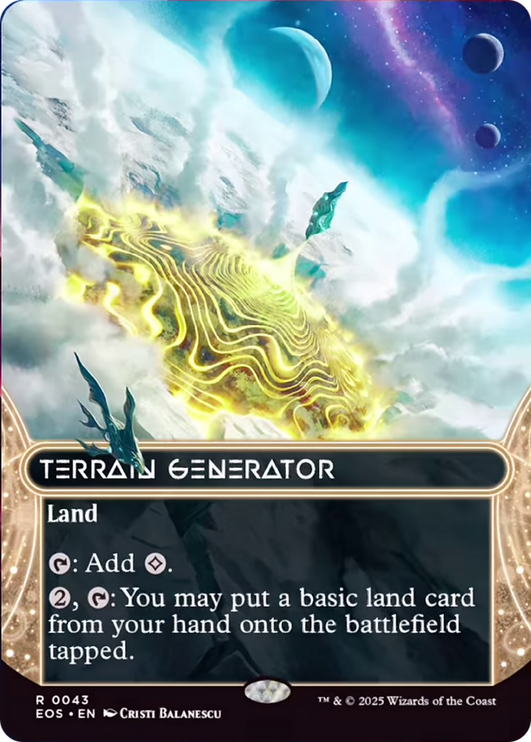 Terrain Generator (0043) (Borderless) [Edge of Eternities: Stellar Sights] | Spectrum Games