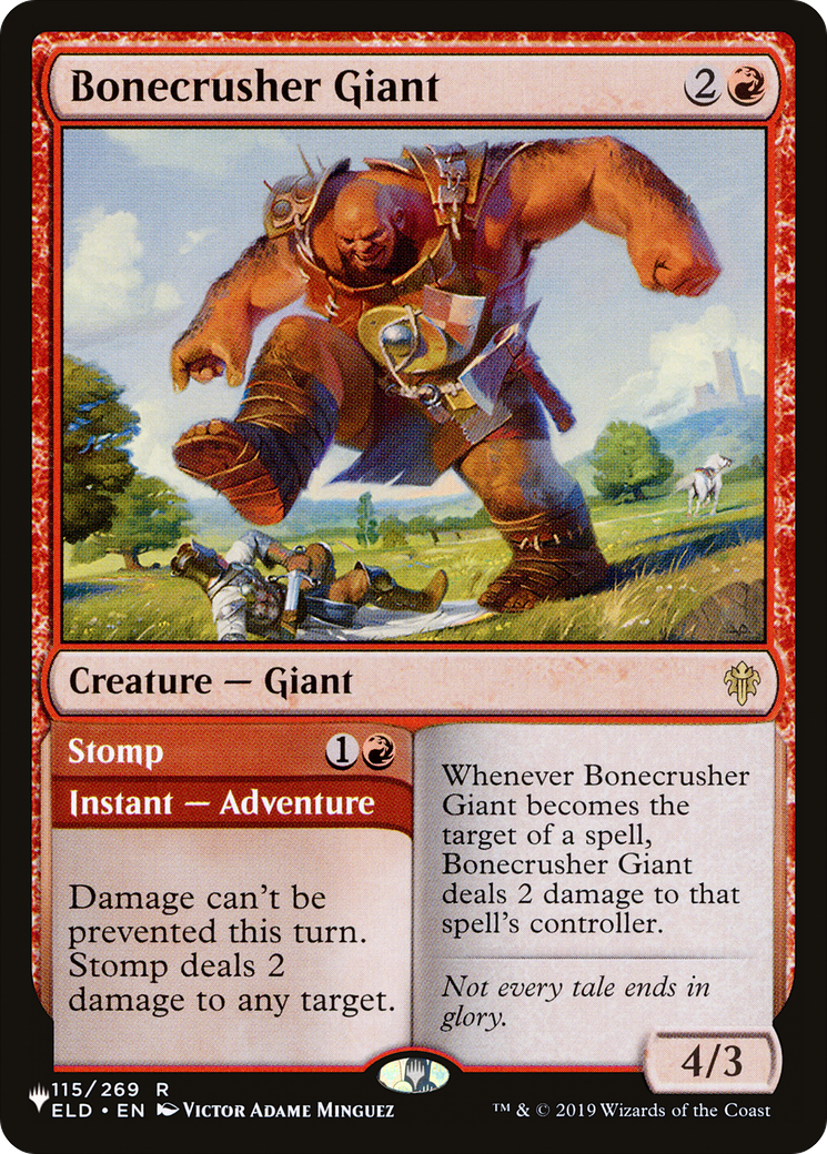 Bonecrusher Giant [The List Reprints] | Spectrum Games