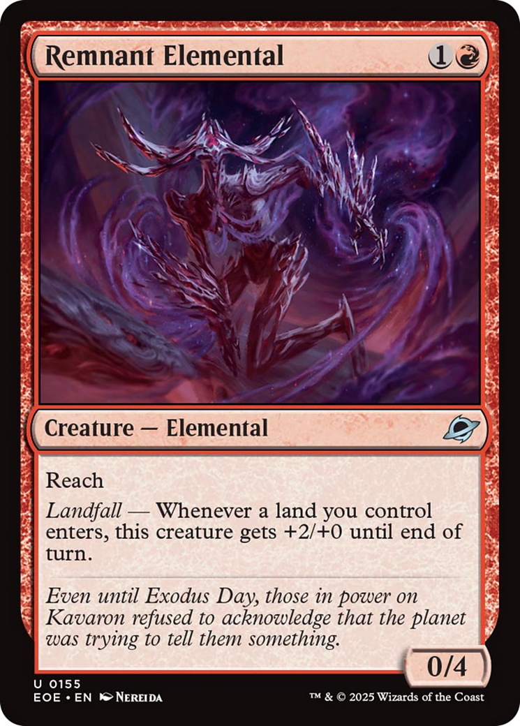 Remnant Elemental [Edge of Eternities] | Spectrum Games