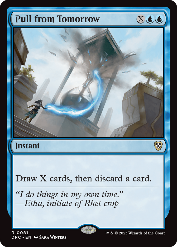 Pull from Tomorrow [Aetherdrift Commander] | Spectrum Games