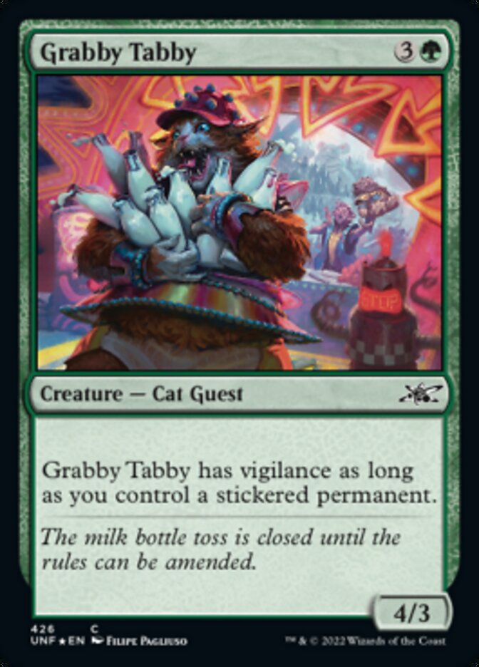 Grabby Tabby (Galaxy Foil) [Unfinity] | Spectrum Games