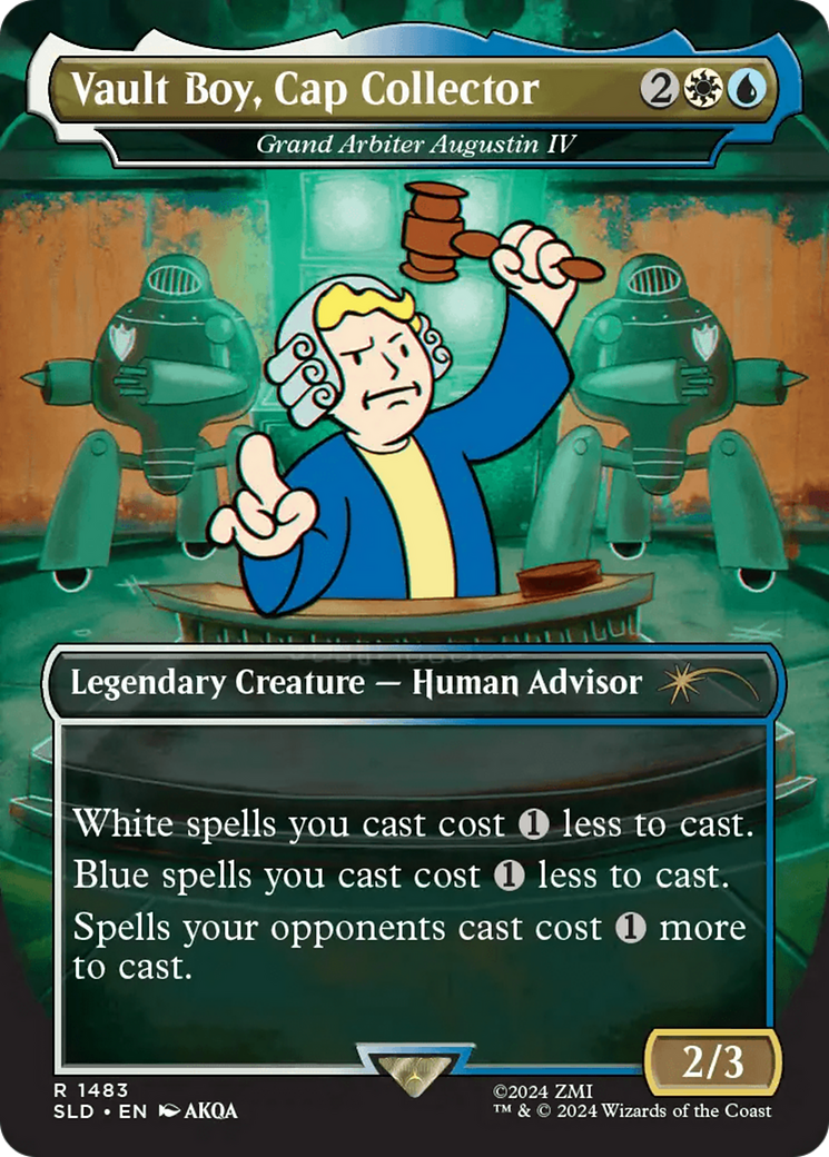 Vault Boy, Cap Collector - Grand Arbiter Augustin IV [Secret Lair Drop Series] | Spectrum Games