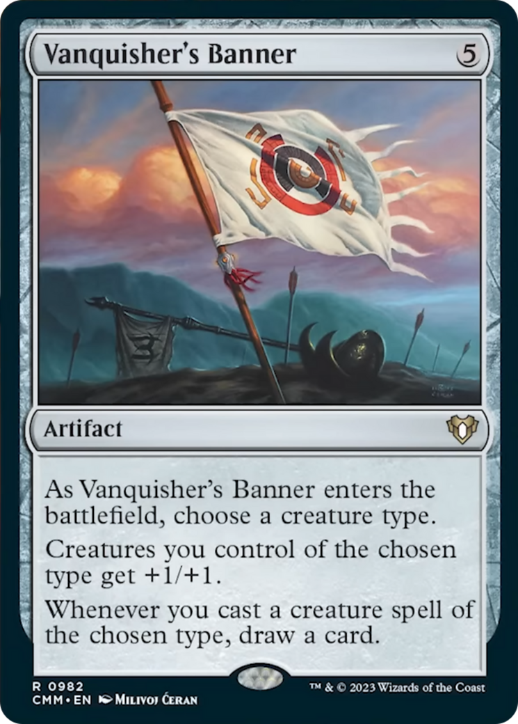 Vanquisher's Banner [Commander Masters] | Spectrum Games